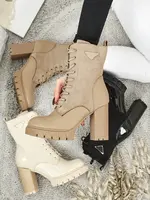 Resti Women's Event Bramble Eco-Suede Heeled Ankle Boots