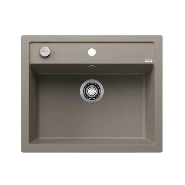 Blanco Dalago 6 - Silgranitový drez, 62x51 cm, s ovládaním odtoku, tartufo 517320