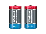 Baterie C (R14) alkalická REBEL Alkaline 2ks / shrink BAT0063