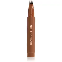 Revolution Instant Brow Hair fix na obočie odtieň Warm Brown 1.8 ml