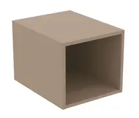 Ideal Standard Finesse - Bočná skrinka, otvorená, 40x51x36 cm, Matt Greige E3402UP