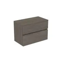 Ideal Standard Finesse - Umývadlová skrinka, 80x44x56 cm, 2 zásuvky, Dark Elm E3423UR