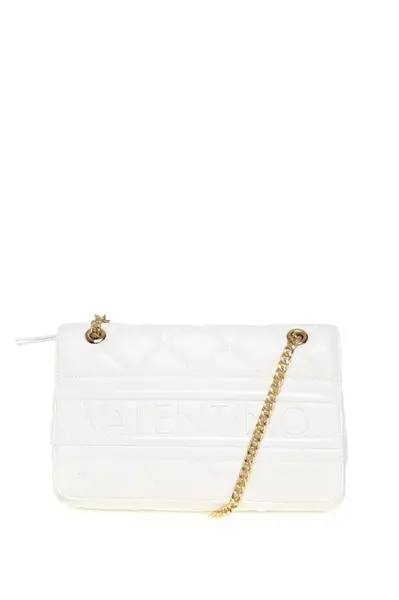 Mario Valentino Vbs51o05 White Women's Magnetic Crossbody Bag