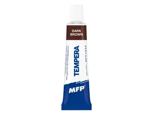 Temperové barvy 12ml hnědá tmavá