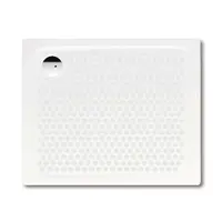 Kaldewei Avantgarde - Sprchová vanička Superplan 398-2, 100x80 cm, celoplošný antislip, Perl-Effekt, s polystyrénovým nosičom, biela 447235043001