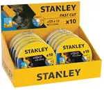 Stanley Príslušenstvo - Rezný kotúč na nehrdzavejúcu oceľ a kovy, 125x22,2 mm, 10 ks STA38257-XJ