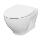 Cersanit Moduo - Závesné WC s doskou SoftClose, CleanOn, biela K701-262
