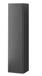 Cersanit Moduo - Vysoká skrinka, 160x40x34 cm, 1 dvierka, pánty L/P, vnútorné zrkadlo, antracit S590-086