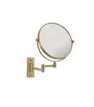 Sapho Gedy Doplňky - Kosmetické zrcátko nástěnné, matná zlatá CO202488