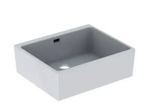 Geberit Publica - Keramický dřez, 60x50 cm, bílá 361360000