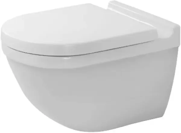 Duravit Starck 3 - Závesné WC, Rimless, biela 2527090000