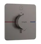 Hansgrohe ShowerSelect Comfort - Termostatická batéria pod omietku, kefovaný čierny chróm 15581340