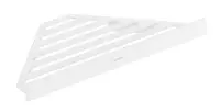 Hansgrohe AddStoris - Polička rohová, matná biela 41741700