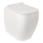 Kludi Resa C - Stojící WC, vario odpad, Rimless, Spiralflush, lesklá bílá 28WCB0443