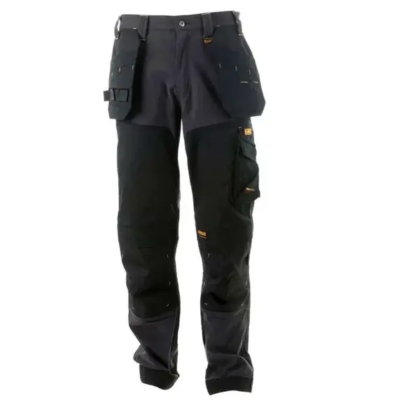 DeWALT - Pánské pracovní kalhoty Memphis Pro-Stretch, velikost 54, šedá/černá 48920/54