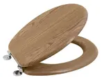 Aqualine Sedátka - WC sedátko, dub 1705-10