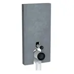 Geberit Monolith - Sanitární modul pro stojící WC, 101 cm, spodní přívod vody, vzhled břidlice 131.002.00.5