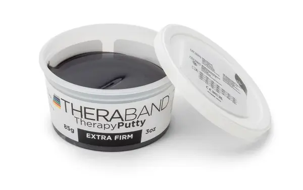 Thera-Band Therapy Putty, terapeutická hmota 85g, šedá, extra tuhá