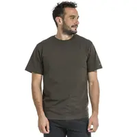 Bushman Pánske tričko Prime II, tmavohnedé XL