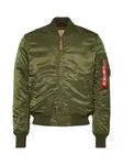 ALPHA INDUSTRIES Prechodná bunda 'MA-1 VF 59'  tmavozelená