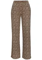s.Oliver Pyžamové nohavice  béžová / svetlohnedá / čierna