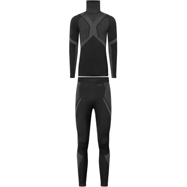 Viking FUSION MAN SET Pánsky termo set, čierna, veľkosť