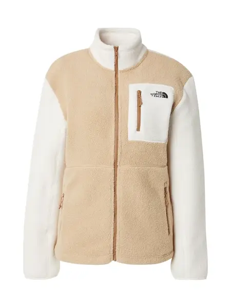 THE NORTH FACE Funkčná flisová bunda 'Yumiori'  kaki / čierna / biela