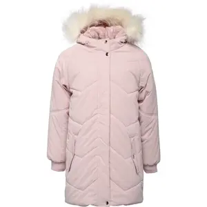 Lewro DENVIA Dívčí zimní kabát, růžová, velikost 140-146