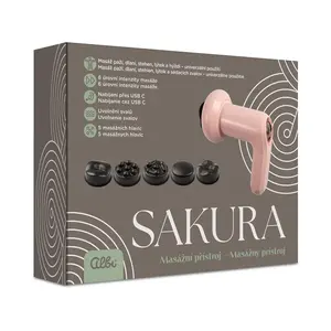 Luxusná masážna pištoľ Sakura ALBI