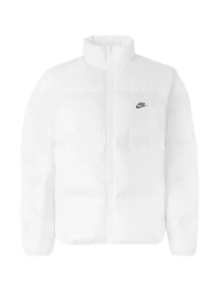 Nike Sportswear Zimná bunda 'CLUB'  biela