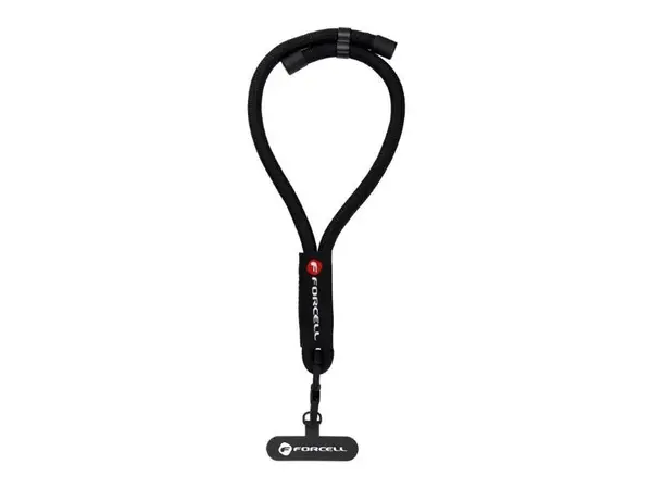 Šňůrka na zápěstí FORCELL R10X40 Black - nastavitelná