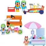 TM Toys Herná sada Bluey na cestách autíčko + figúrky