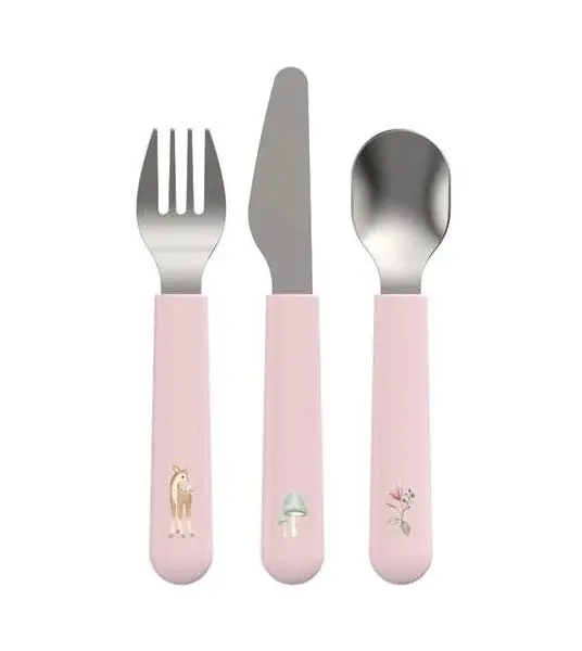 Little Dutch Fairy Garden Dětský příbor 3 ks