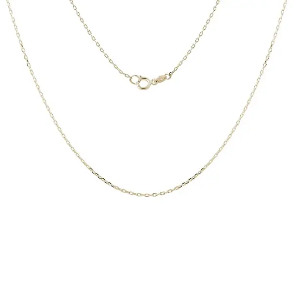 Řetízek typu ankr 28 v délce 45 cm ze žlutého zlata KLENOTA