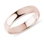 Pánský snubní prsten z růžového zlata KLENOTA