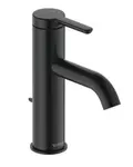 Duravit C.1 - Umyvadlová baterie s výpustí, matná černá C11020001046