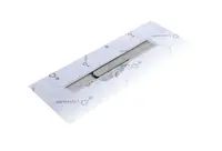 I-Drain Linear 54 ABS - Plastový sprchový žlab PRO, délka 60 cm, s hydroizolací IPABS4M06001X1