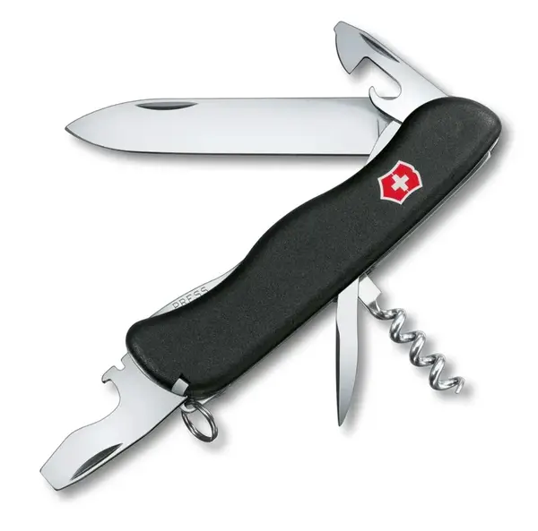 VICTORINOX - Velký kapesní nůž Picknicker, 11 funkcí, černá 0.8353.3