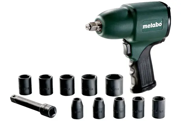 Metabo Nářadí - Pneumatický rázový utahovák, s příslušenstvím 604118500