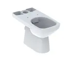 Geberit Selnova Square - WC kombi mísa, zadní odpad, Rimfree, bílá 501.563.01.7