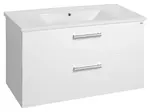 Aqualine Vega - Umyvadlová skříňka 97x60x44 cm, bílá VG103