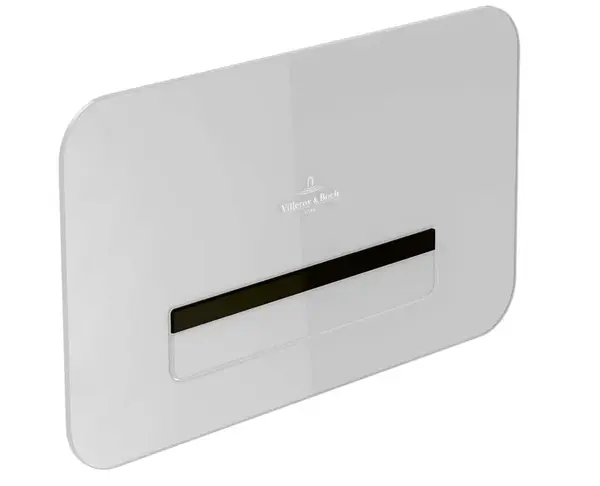 Villeroy & Boch ViConnect - Ovládací tlačítko splachování, bezdotykové, sklo/lesklá bílá 922311RE