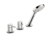 Hansa Designo - Vanová baterie, 3-otvorová instalace, chrom 53259063