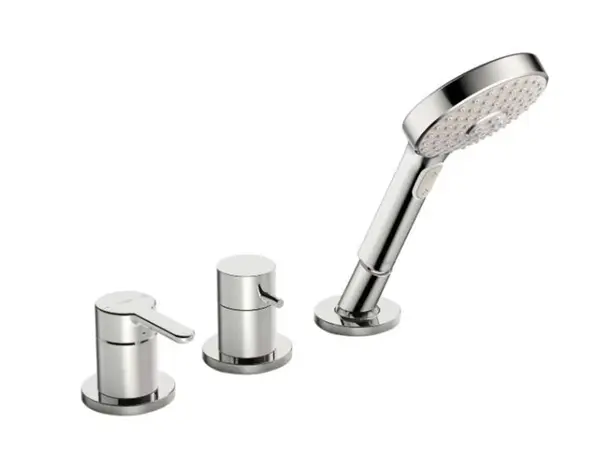 Hansa Designo - Vanová baterie, 3-otvorová instalace, chrom 53259063