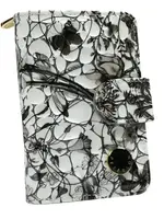 Dámska kožená peňaženka čierno/biela - Peterson Elizara