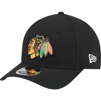 New Era CHICAGO BLACKHAWKS NHL TEAM 9FORTY Kšiltovka, černá, velikost UNI