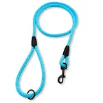 PafDog Klasické vodítko s poutkem na ruku, 10mm, světle tyrkysové PAF-912