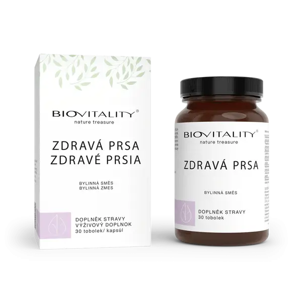 Zdravé prsia – bylinný komplex – kapsuly 30 ks – Green idea