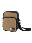 Meatfly pánská crossbody taška Hardy Sand Ripstop | Písková | Objem 1,5 L