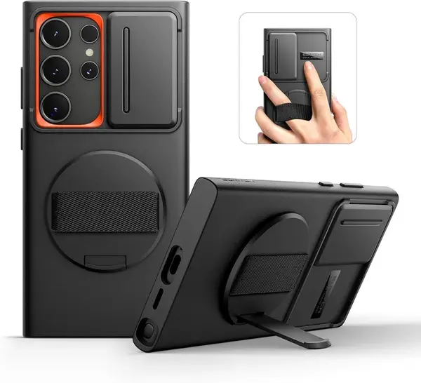 Suritch MagSafe Kickstand obal Samsung Galaxy S24 Ultra, černý